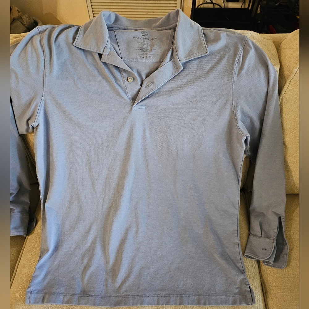Mack Weldon Men's Long sleeve Polo